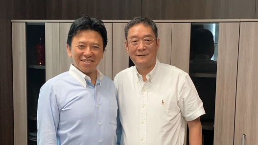 蔡總在東京與丸紅Chemix社長真野亮一會面