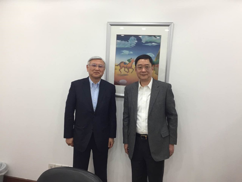 KUREHA社長(zhǎng)來(lái)訪
